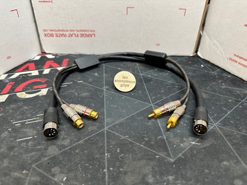 Din rca cable for - din,